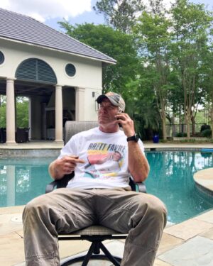 Brett Favre Instagram - Happy Draft Day! On this day 31 years ago my life changed forever. Dropping this new merch to raise money for my foundation Favre4Hope. Thank you for your support! Link in Bio and here ➡️ https://represent.com/store/brettfavre