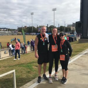 Brett Favre Instagram - Well that was fun🤥🤥 And Bre we are so proud of you😊 not many college students would willingly run 13.1 miles. Feeling confident I would 🥇before D quickly left me only to admire her taillights from afar😫🤷‍♂️