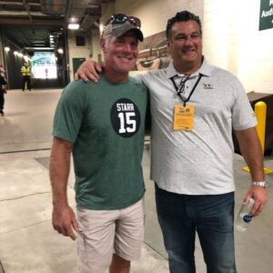 Brett Favre Instagram - Great roommate,great friend and teammate!!! My center Frank Winters🏈🏈 love ya bud
