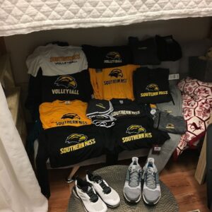 Brett Favre Instagram - Letting your daughters go is one tough act😥😥but we are so proud and excited for what's next...🏐SMTTT!!