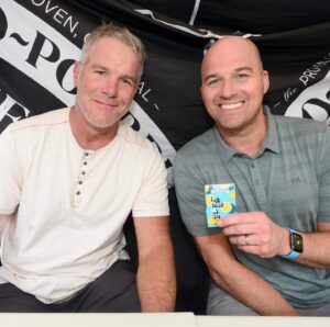 Brett Favre Instagram - Great time chatting with my buddy @hasselbeck at the @poopourri stage yesterday. 
Teaming up with Poo~Pourri to give FIVE lucky people some signed swag. How to enter: 🏈 BIG GAME GIVEAWAY 🏈

1. Like this post
2. Follow @Poopourri
3. Tag a friend who's the 💩 & share your predictions for Sunday

Winner announcement via Instagram DM on 2/8/20. This contest is in no way sponsored, administered, or associated with Instagram, Inc. Entrants must be US Residents, 18  years of age, and agree to Instagram’s terms of use.
#poopourri #ad