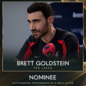 Brett Goldstein Instagram - Fxxx me! It’s such a lovely and huge honor to be nominated with these absolute screen legends including my favorite captain! First SAG pulls together a historic deal, and now this! Is there nothing they can’t do?! It means so fxxxing much to even be considered in this conversation by my fellow actors. Thank you, thank you, thank you. And shoutout to my Greyhounds, the best ensemble you could ever get to play with. I love you all. What a thing...