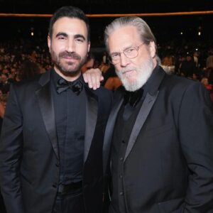 Brett Goldstein Instagram - What a fxxxing night! It does not get any less surreal to be at the Emmys. Saw friends, met heroes, got to present with my girl @junotemple and got to celebrate my boy @phildunster. Turns out not winning is also fun! THANK YOU @televisionacad. 

Photos by AP/Invision for the Television Academy, © Television Academy 

Styling by @rosefordestudio 
Grooming and vibes @kerrieurban 
Plus one by @momowelch