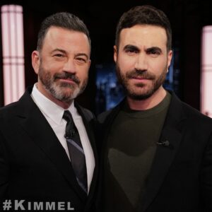 Brett Goldstein Instagram - Did far too much smiling at the @jimmykimmellive show, and annoyingly they seem to have captured it. Love this show, a real pleasure to get to go on it again! Watch tonight.... @JimmyKimmel #kimmel #ABC