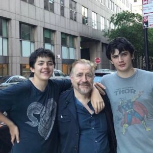 Brian Cox Instagram - My two precious and occasionally rambunctious boys