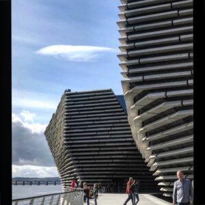 Brian Cox Instagram - The historic opening of the V&A in Dundee. Which I was most proud to attend.
For a Dundonian  like myself an incredibly moving experience.
My hometown has had so many ups and downs in my lifetime.
The opening of this museum means that new era of hope has arrived!
And that the Dundee folk can now perhaps celebrate a new spirit of liberation.
And the trials and tribulations the city has experienced can now begin to recede!