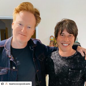 Brian Cox Instagram - #Repost @teamcocopodcasts・・・
"I had a brilliant physicist on my podcast and we spent the majority of the time talking about ABBA." - Conan. Listen at the link in bio.
