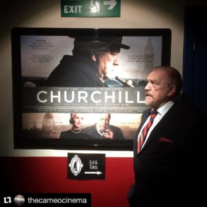 Brian Cox Instagram - #Regram @thecameocinema ・・・
@coxusa in the house! #Churchill