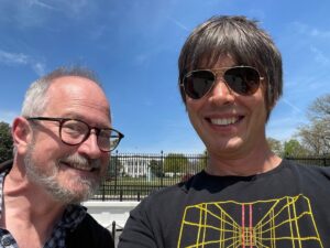 Brian Cox Instagram - First night of our Horizons world tour - can you guess where we were ;-)…. still a few tickets in New York … https://briancoxlive.co.uk (link in profile)