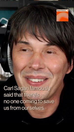 Brian Cox Instagram - If this is the only place meaning exists, we have a responsibility to not destroy our world.

Listen to physicist @profbriancox speak with Swedish Argentine folk singer @jose.gonz.music about secular humanism, atheism, and finding meaning in our latest episode!

Watch the full video by tapping the link in our bio, or listen to this episode wherever you listen to podcasts.

#secularhumanist #briancox