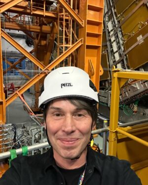 Brian Cox Instagram - Randomly posting a photo of me at CERN, as a test basically to see if this still works :-)