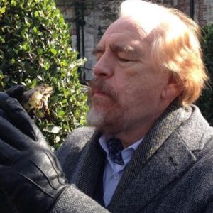 Brian Cox Instagram - Working with my amphibian pal on 'The Carer'