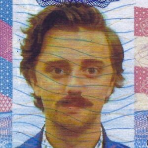 Brian David Gilbert Instagram - the upside to losing my passport is that the new picture accurately reflects my evolution from “student” to “guy who sells talismans from the back of his van”