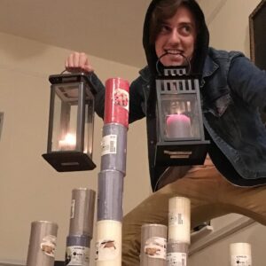 Brian David Gilbert Instagram - i made these candles AND i made the jars they are in, which means i’m no longer going to spend a ton of money on candles like foolish, younger brian in pic 2, and instead i’ll spend a ton of money AND time on candles in fancy self-made jars. i’ve evolved 🕯️