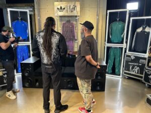 Brian 'Head' Welch Instagram - What a lovely @korn_official @adidasoriginals day 👟