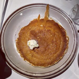 Brian 'Head' Welch Instagram - Caption this pancake, I’ll go first, Whoopie cushion pancake