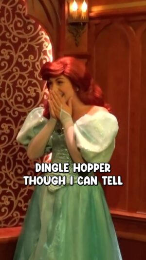 Brian Hull Instagram - Ariel was REALLY having fun with this one! #disney #impressions #disneyland #disneyworld