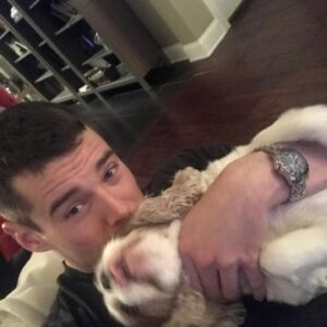 Brian J. Smith Instagram - So. We had to say goodbye to Cassie today. She died peacefully this afternoon surrounded by her people, and I know she felt how much she was loved. Goodbye sweet girl. I’m going to miss you terribly. 🐶