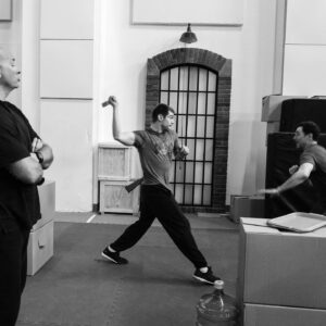 Brian J. Smith Instagram - It’s @treadstone night! To celebrate, here’s some shots by the handsome @mrjames.harris from our rehearsals for last week’s big fight scene. Dylan Smith played Lowell, and we became good pals rehearsing and filming this scene. John Street is the intimidating fella coaching us, along with @milkystunts