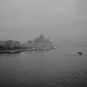 Brian J. Smith Instagram - Rainy day in Budapest