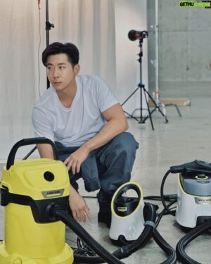 Brian Joo Instagram - 오늘 광고 촬영에서~ from today’s commercial shoot
