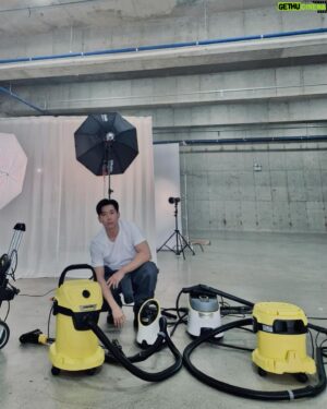 Brian Joo Instagram - 오늘 광고 촬영에서~ from today’s commercial shoot