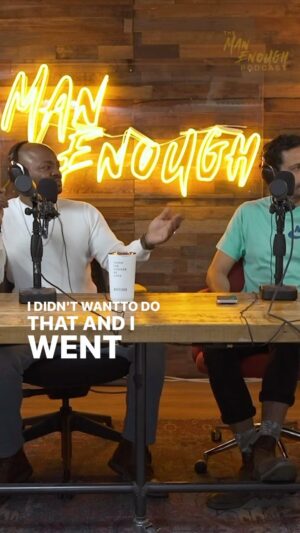 Brian Michael Smith Instagram - TW⚠️

What people pleasing looks like for men 

Podcast out NOW. Link in bio 🎧

#manenough  #brianmichaelsmith #911lonestar