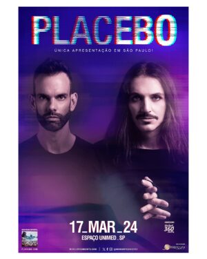 Brian Molko Instagram - PLACEBO LIVE – SAO PAOLO, BRAZIL 2024

Sun 17 March, 2024 – Espaco Unimed, Sao Paolo, Brazil

Tickets on sale: 6th December at 10am local
