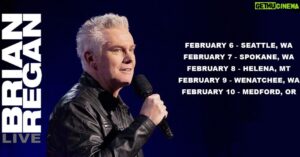 Brian Regan Instagram - Headed to Washington, Oregon, and Montana next week! Grab your tickets at BrianRegan.com! 

2/6 - @admiral_theatre - Seattle, WA
2/7 - @Foxspokane - Spokane, WA
2/8 - @HelenaCivicCenter - Helena, MT
2/9 - @NumericaPAC - Wenatchee, WA
2/10 - @craterian - Medford, OR