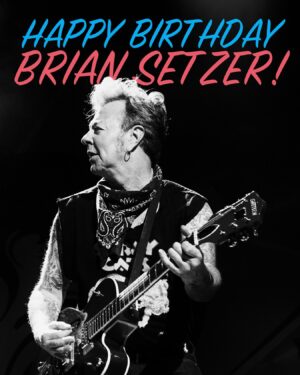 Brian Setzer Instagram - Happy birthday @briansetzer59 🎂!! 
.
.
📸: @sooze.photo