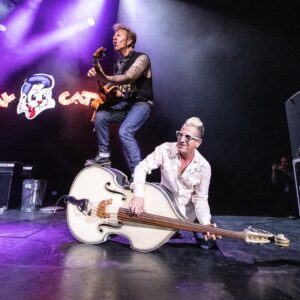 Brian Setzer Instagram - Blast off 🚀

Stray Cats Summer Tour 2024 - Tickets on sale now (link in bio)