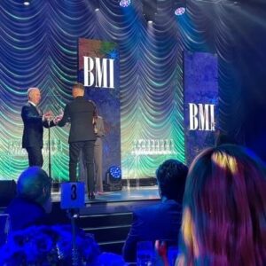 Brian Tyler Instagram - I can hardly believe I won my 40th BMI Music Award last night (for #1883 and @Yellowstone ), what an honor! Huge thank you to director Taylor Sheridan for bringing me on this adventure in the first place, to @BMI for their continued undying support of musicians, and @BretonVivian for so much incredible magic. #yellowstone @bosqueranchproductions ❤️