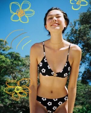 Bridget Gao-Hollitt Instagram - @afends just dropped recycled polyamide swim!!! 🌼🌼🌼🌼 #ad