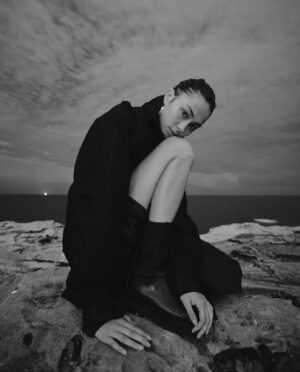 Bridget Gao-Hollitt Instagram - We did this shoot in the pitch black 🖤 @isaacbrown__ @teannevickers @badisonv