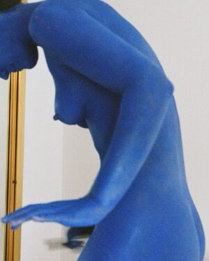 Bridget Gao-Hollitt Instagram - kellie bird blue 💙 @kinkalow @cl_h_mu