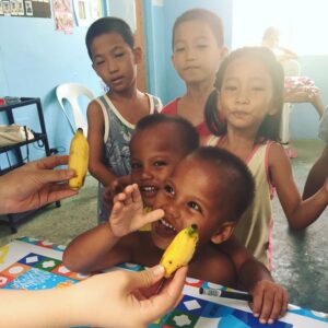 Bridgette Dunning Instagram - San Joaquin Nutrition Program • Today we made a 'Pad Thai' inspired version of Pancit and the kids loved it 💕 #volunteer #masarap
