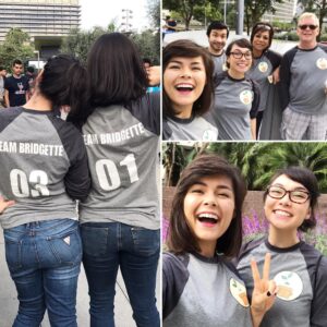 Bridgette Dunning Instagram - TEAM BRIDGETTE @aidswalkla 💕💕💕