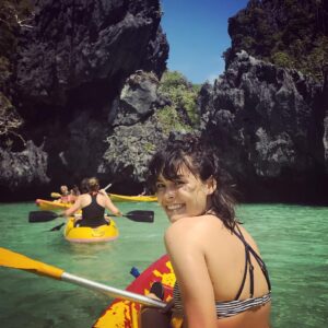 Bridgette Dunning Instagram - Check out my new YouTube video "Adventure Vlog #1" where I explore the Philippine Islands! 🇵🇭Link in Profile! #adventuretravel #iwasborntosnorkel 🐠💕