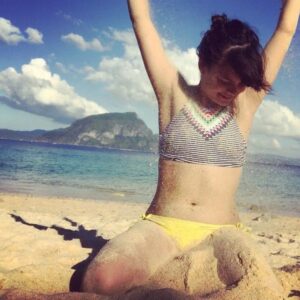 Bridgette Dunning Instagram - Good morning from Helicopter Island! 🌅✌️💕 Check out my new adventure vlog! Link in profile #philippines #filipina #islandlife #adventure