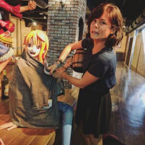 Bridgette Dunning Instagram - OMG Nami!! You forgot your sweater again! It's okay though, you can have mine! 😂🙌💕
