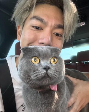 Bright Norraphat Vilaiphan Instagram - พาพี่ใหญ่มาสำรวจตลาด 🫡🐱