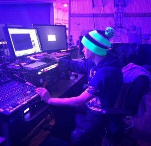 Britain Dalton Instagram - DJ at the Avatar party 🤟🏼🖤