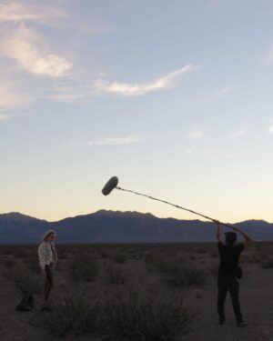 Brittany Allen Instagram - #fbf to grinding it out in the unforgiving desert on #itstainsthesandsred 

Rediscovered these pics on a recent trip to the desert where @colin_minihan and I reminisced on how completely insane it was to shoot a micro budget indie in such a challenging environment. But we made it out the other side with a movie I’m very proud of. 

📸 by @bronson_allen