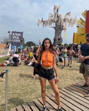 Brittany Ashworth Instagram - Shangri-LaLaLand 💫 ⚡️ 🪄 
Just went for a run and probably need to be put on a drip but this was the most magical one yet. 
Till next time Glasto x