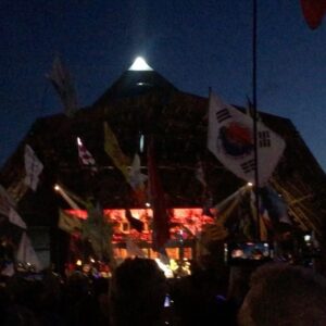 Brittany Ashworth Instagram - Shangri-LaLaLand 💫 ⚡️ 🪄 
Just went for a run and probably need to be put on a drip but this was the most magical one yet. 
Till next time Glasto x