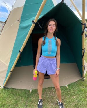 Brittany Ashworth Instagram - Shangri-LaLaLand 💫 ⚡️ 🪄 
Just went for a run and probably need to be put on a drip but this was the most magical one yet. 
Till next time Glasto x