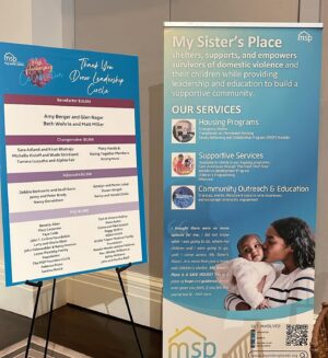 Brittany Lee Lewis Instagram - So grateful to have participated in @mysistersplacedc 45th Anniversary Celebration! 💜 My Sister’s Place (MSP) shelters, supports and empowers survivors of domestic violence and their children, while providing education to build a supportive community. #EndDomesticViolence #DomesticViolence #StopDomesticViolence #MySistersPlace