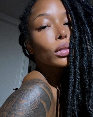 Brittany S. Hall Instagram - She’s opening the door to her mind, 
So have a seat 💺
And buckle up.