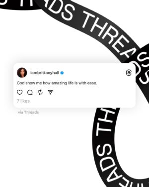 Brittany S. Hall Instagram - She’s opening the door to her mind, 
So have a seat 💺
And buckle up.