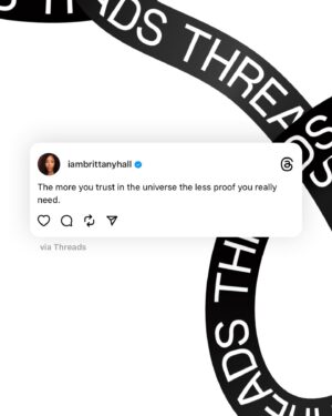 Brittany S. Hall Instagram - She’s opening the door to her mind, 
So have a seat 💺
And buckle up.